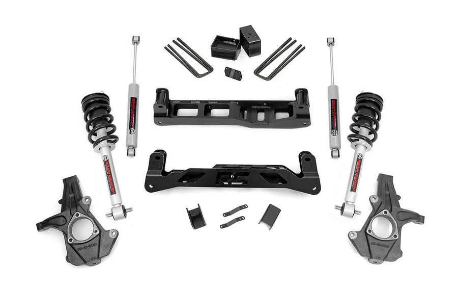 Rough Country - 5 Inch Lift Kit - Cast Steel - N3 Struts - Chevy/GMC 1500 (14-17)
