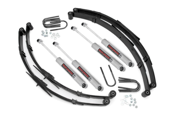 Rough Country - 4 Inch Lift Kit - Toyota Land Cruiser FJ40 4WD (1964-1980)