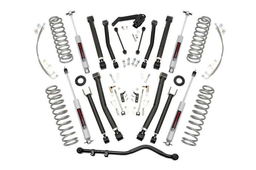 Rough Country - 4 Inch Lift Kit - X-Series - Jeep Wrangler JK 4WD (2007-2018)