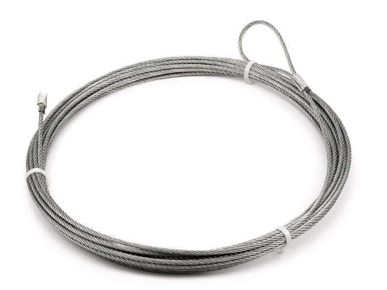 Wire Rope Assembly 1/4 In X 60 Ft Galvanized