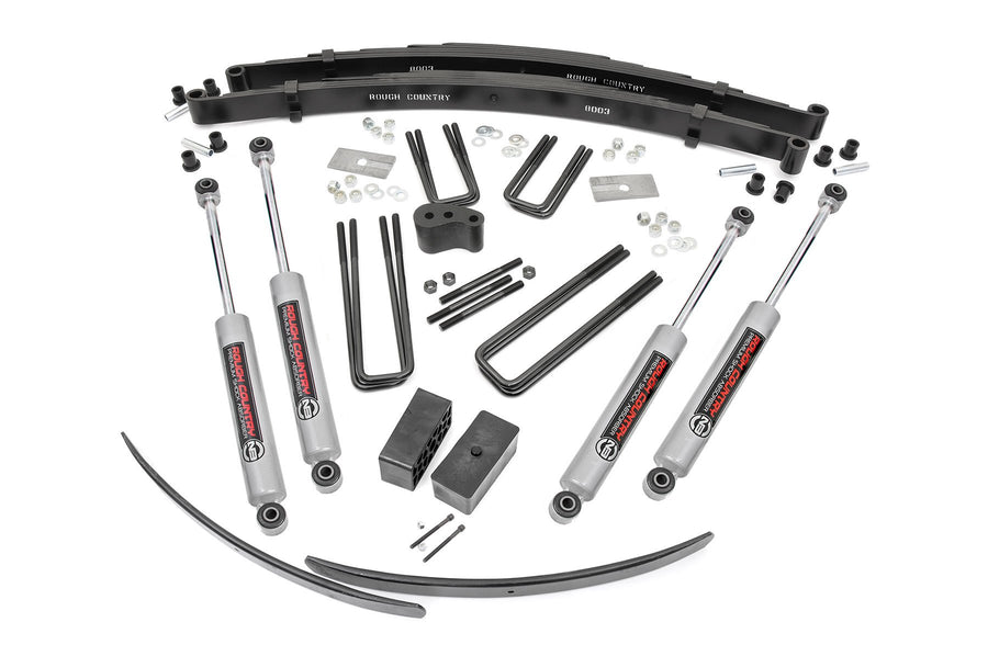 Rough Country - 4 Inch Lift Kit - Rear Blocks - Dodge/Plymouth Ramcharger/Trailduster (1974)