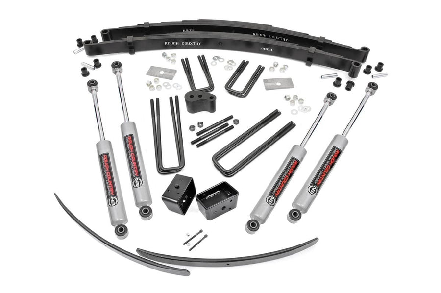 Rough Country - 4 Inch Lift Kit - Rear Blocks - Dodge/Plymouth Ramcharger (78-93)/Trailduster (78-81)