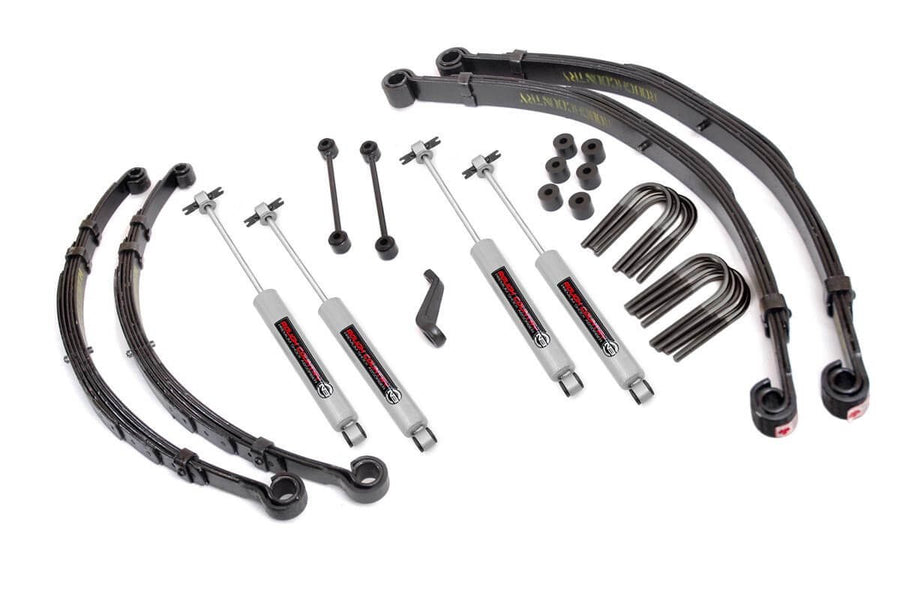 Rough Country - 4 Inch Lift Kit - Jeep CJ5/CJ7 7 4WD (1976-1981)