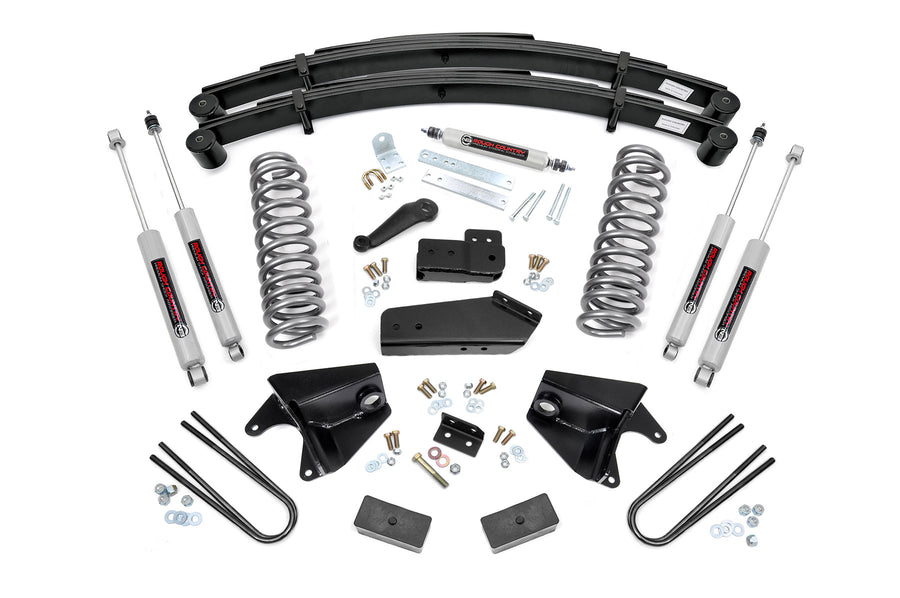 Rough Country - 6 Inch Lift Kit - RR Springs - Ford Bronco/F-150 4WD (1980-1996)