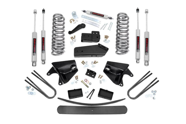 Rough Country - 6 Inch Lift Kit - Rear Blocks - Ford Bronco/F-150 4WD (1980-1996)