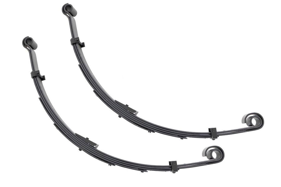 Rough Country - Rear Leaf Springs - 6 In. Lift - Pair - Jeep Wrangler YJ 4WD (1987-1995)