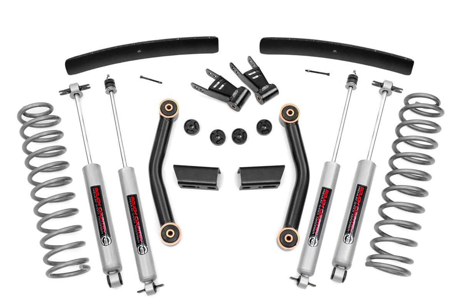 Rough Country - 4.5 Inch Lift Kit - Jeep Comanche MJ 4WD (1986-1992)