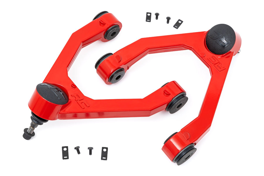 Rough Country - Red Forged Upper Control Arms - 2-3 Inch Lift - Chevy C1500/K1500 Truck & SUV (88-99)