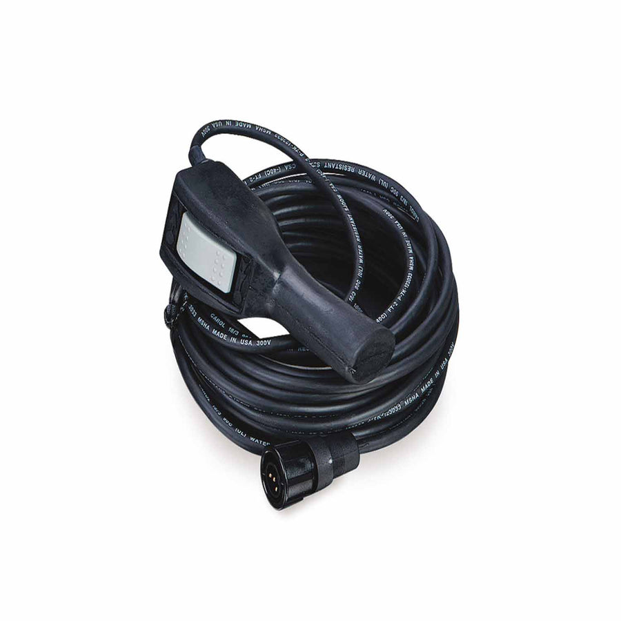 Heavy-Duty Remote Control 33 Ft Lead For DC Electric Industrial Winches