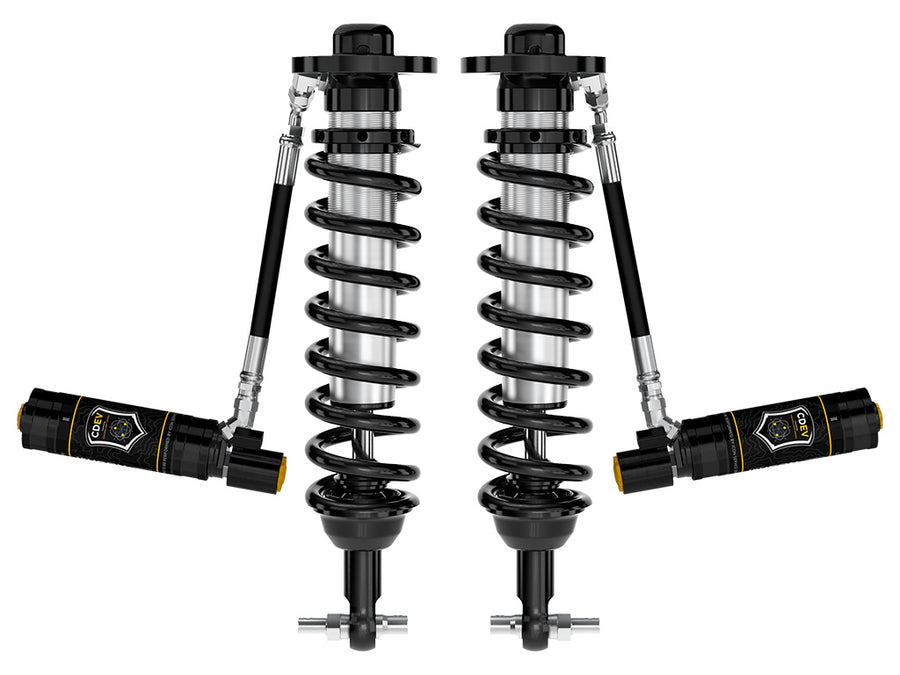 ICON 2021-2025 Ford F-150 4WD 0-2.75" Lift Front V.S. 2.5 Series Coilovers Remote Reservoir W/ CDEV Pair