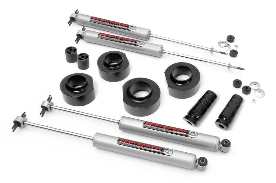 Rough Country - 1.5 Inch Lift Kit - N3 - Jeep Wrangler TJ (97-06)/Wrangler Unlimited (04-06)