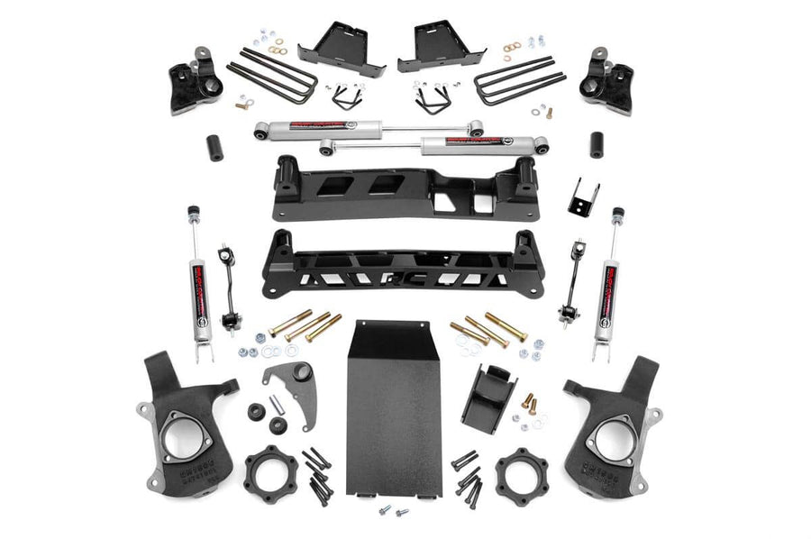 Rough Country - 6 Inch Lift Kit - Chevy Silverado & GMC Sierra 1500 4WD (1999-2006 & Classic)