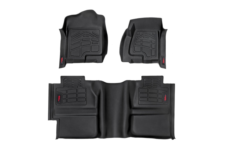 Rough Country - Sure-Fit Floor Mats - FR & RR - Chevy/GMC 1500 (99-06 & Classic)