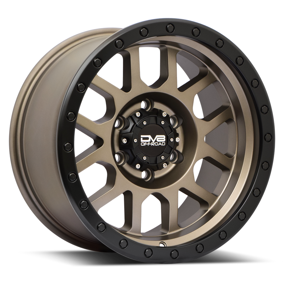 883 Simulated BeadLock - Matte Bronze - 17 X 9 - BP:6X139.7 - OS:+0