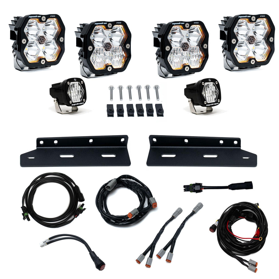 21-26 Ford Raptor Fog Pocket Kit Squadron Pro 2.0/S1 Clear Multi Patterns