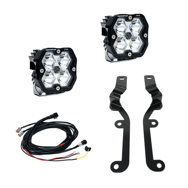 2019-2024 Chevy Silverado 1500 A-Pillar Kit Squadron Pro 2.0 Clear Spot