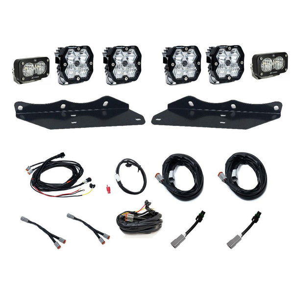 2017-2020 Ford Raptor Fog Pocket Kit Unlimited Pro Squadron Pro 2.0/S2 Pro Clear Multi Patterns
