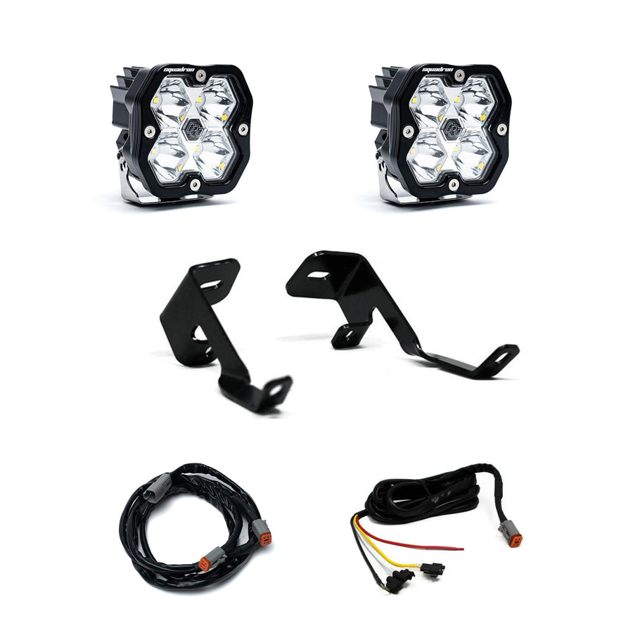 2015-2020 Ford F-150 17-20 Raptor A-Pillar Kit Squadron Sport 2.0 Clear Spot