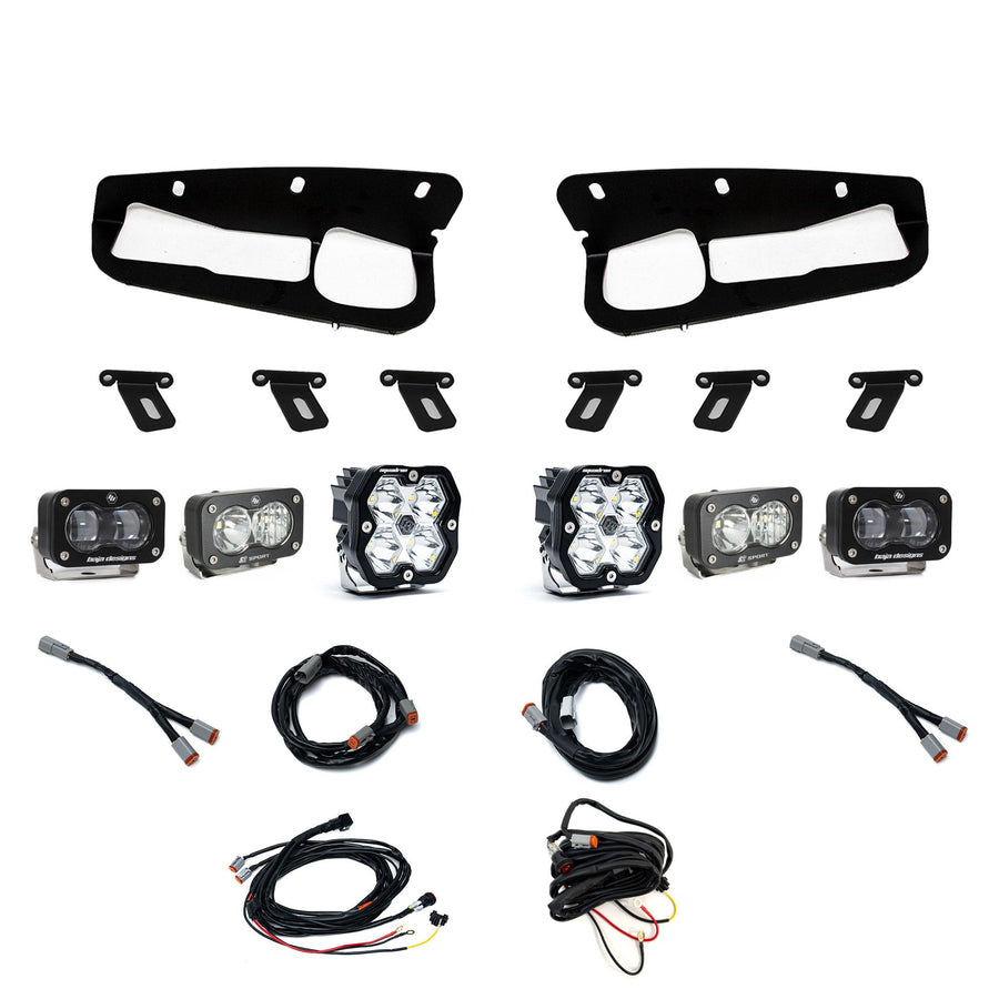 Ford Bronco (21-26) S2 SAE Clear S2 Sport D/C Clear Squadron 2.0 Sport Clear Spot Steel Bumper