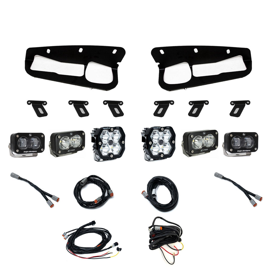 Ford Bronco (21-26) S2 SAE Clear S2 Pro D/C Clear Squadron 2.0 Pro Spot Clear FPK Steel Bumper