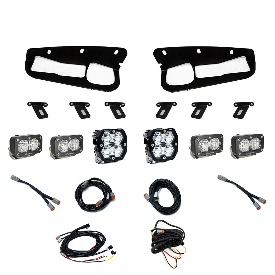 Ford Bronco (21-26) S2 Sport D/C Clear S2 Sport W/C Clear Squadron 2.0 Pro Spot Clear FPK Steel Bumper