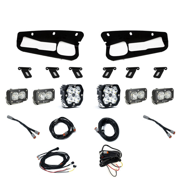 Ford Bronco (21-26) S2 Sport D/C Clear S2 Sport W/C Clear Squadron 2.0 Spot Spot Clear FPK Steel Bumper