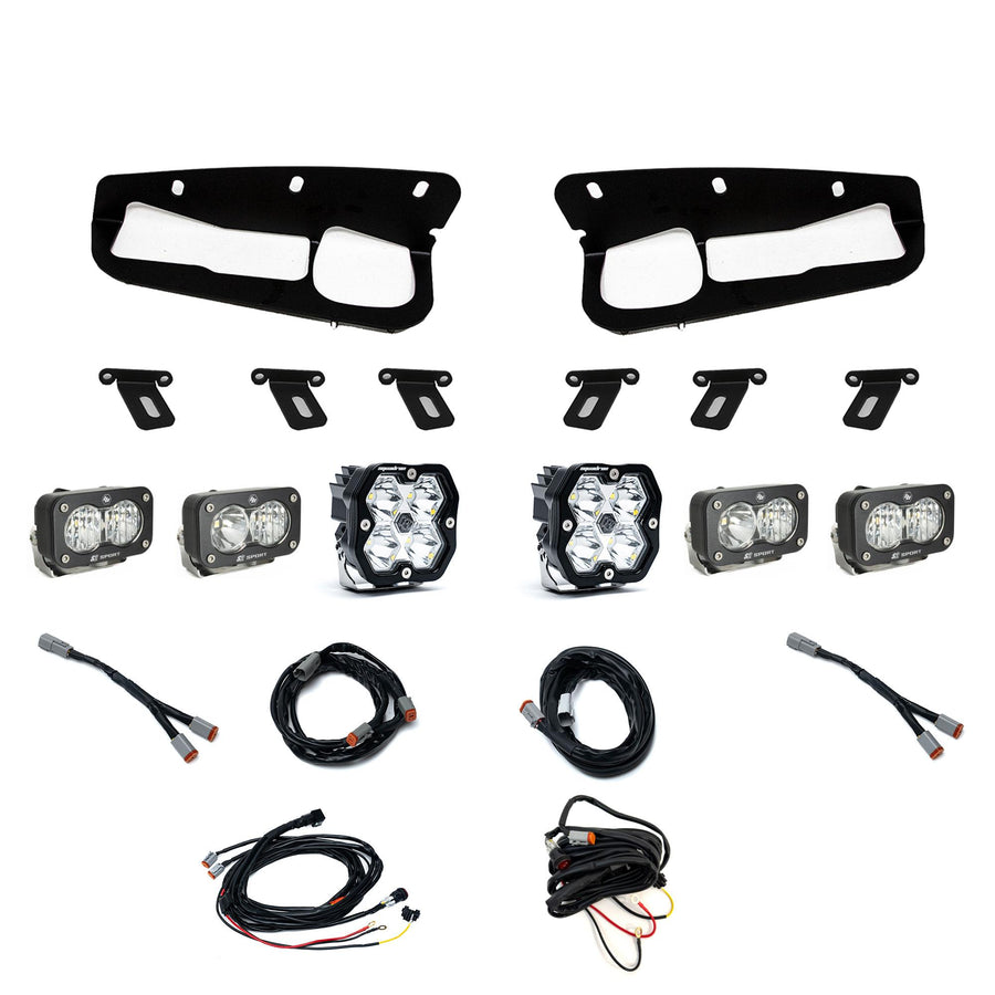 Ford Bronco (21-26) S2 Sport D/C Clear S2 Sport W/C Clear Squadron 2.0 Spot Spot Clear FPK Steel Bumper