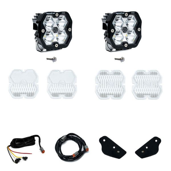 Ford Bronco (21-26) Bronco Raptor (22-26) A-Pillar Kit Upfitter Squadron Pro 2.0 Clear Spot