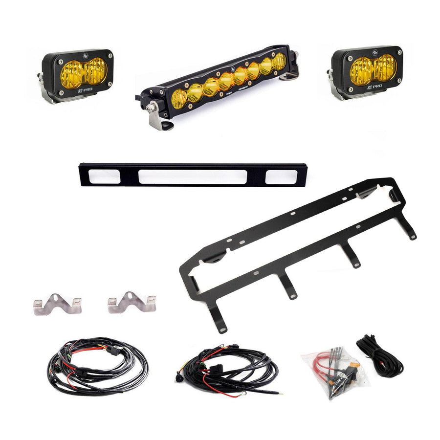 S8 10-inch/S2 Pro Grille Light Replacement Kit - 2025-2026 Toyota 4Runner; TRD Pro (Baja Amber)