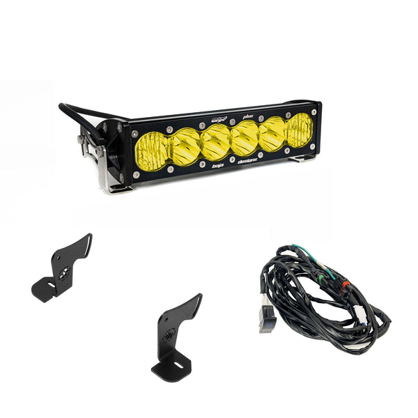 OnX6+ 10" Light Bar Hood Mount Kit - Polaris 2025 RZR Pro-R; Pro-S; Pro-XP Baja Amber