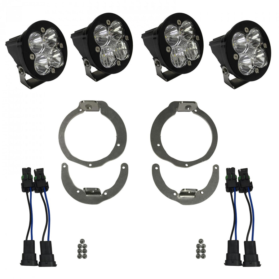 Squadron-R Sport Headlight Kit - '13-16 Maverick; '11-16 Renegade (Multi-Pattern; Clear)