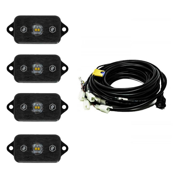 LED Rock Light Kit (Clear)