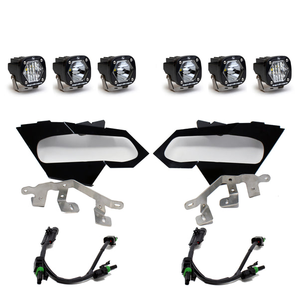 S1 LED Headlight Kit - '17-24 Maverick X3 (Multi-Pattern Clear)