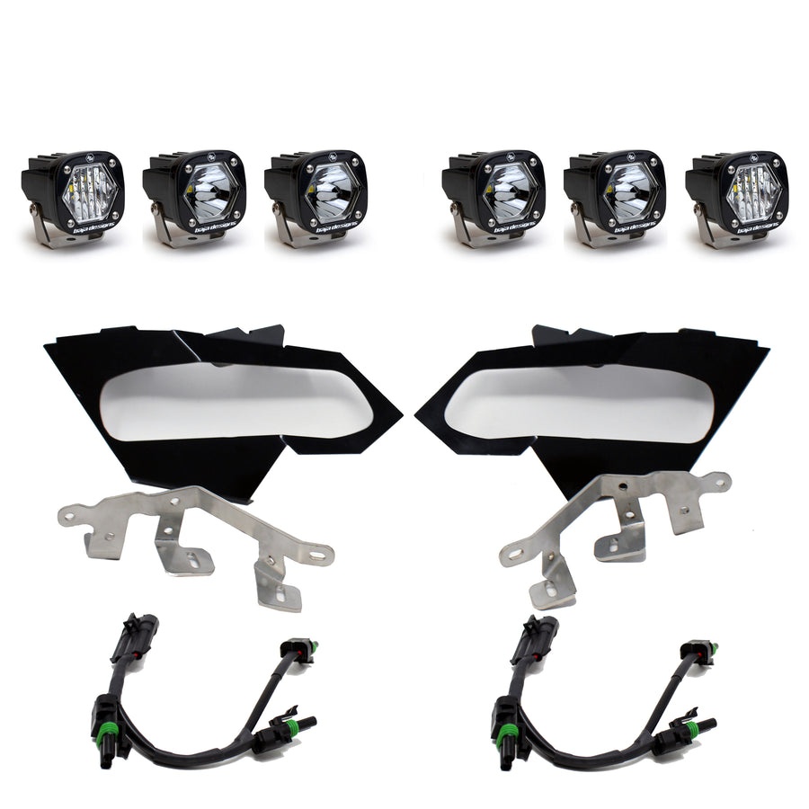 S1 LED Headlight Kit - '17-24 Maverick X3 (Multi-Pattern Clear)
