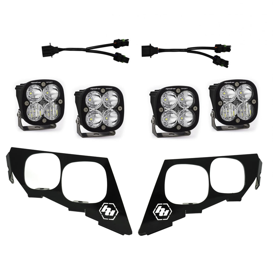 Squadron Sport Headlight Kit - '18-21 Wildcat XX (Multi-Pattern; Clear)