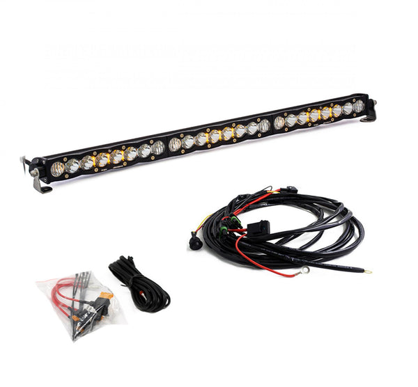 S8 30 Inch Roof Mount Kit - '16-21 RZR Turbo/S; '15-21 RZR 900; '14-21 RZR XP 1000 (Driving/Combo Clear)