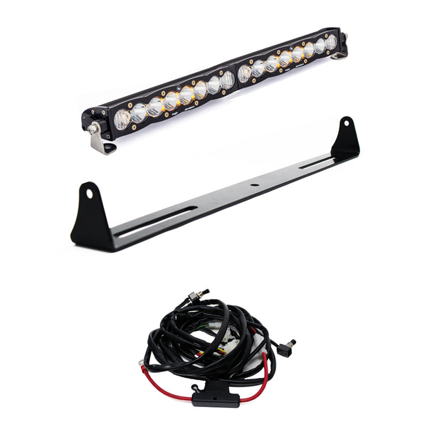S8 20 Inch Bumper Kit - '07-13 Silverado/Sierra 1500/2500HD/3500HD {'07 New Body Style} (Driving/Combo; Clear)