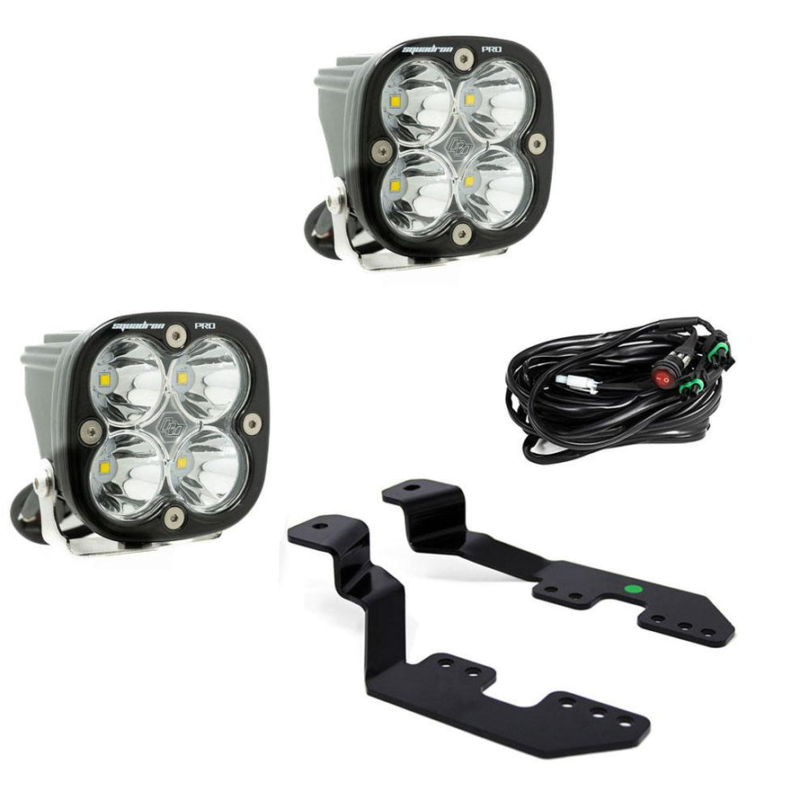 Squadron Pro A-Pillar Kit - '14-18 Silverado/Sierra 1500; '15-19 Colorado/Canyon (Spot; Clear)