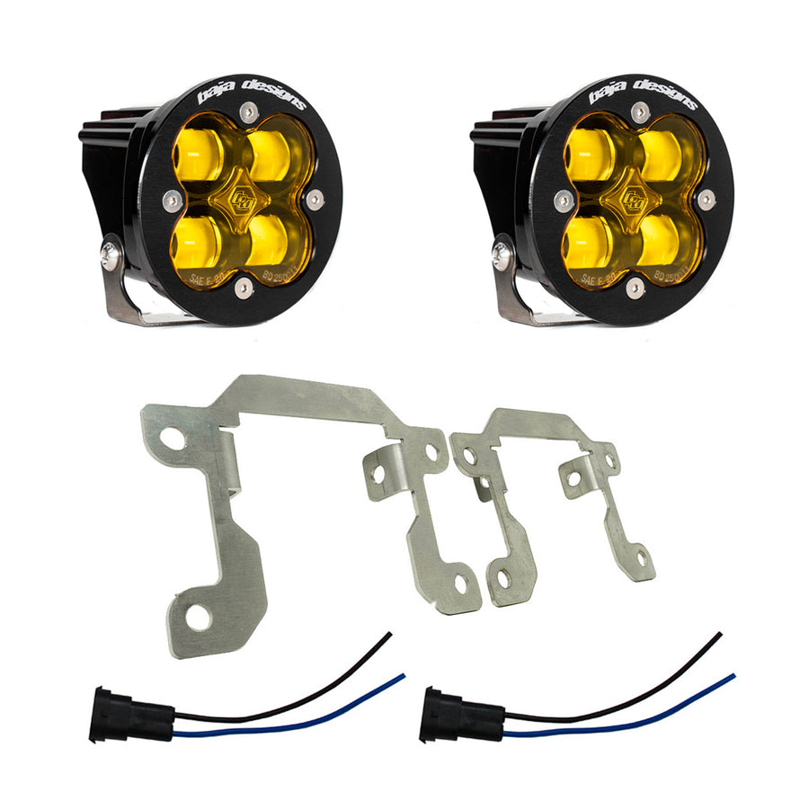 Squadron-R SAE Fog Pocket Kit - '14-17 Fiesta ST; '13-14 Focus ST; '13-16 Fusion; '15-17 Mustang; '15-16 Transit; '13-16 BRZ/Impreza; '13-19 Crosstrek; '14-18 Forrester '10-12 Legacy/Outback; '15-19 WRX/STI (SAE Fog; Baja Amber)