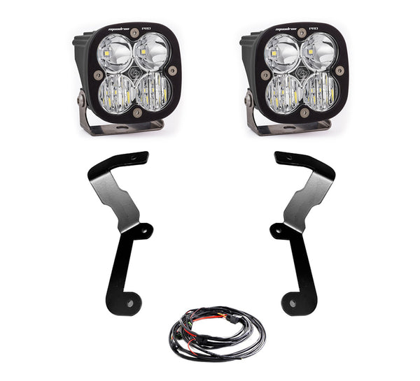 Squadron Pro A-Pillar Kit - '19-22 Sierra 1500 (Driving/Combo; Clear)