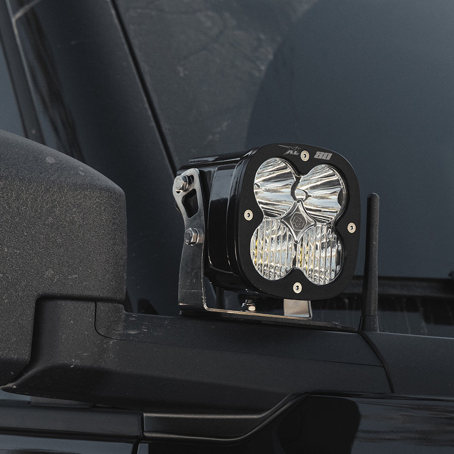 XL80 A-Pillar Kit - '21-26 Bronco; '22-26 Bronco Raptor (Driving/Combo; Clear; Toggle Wiring)