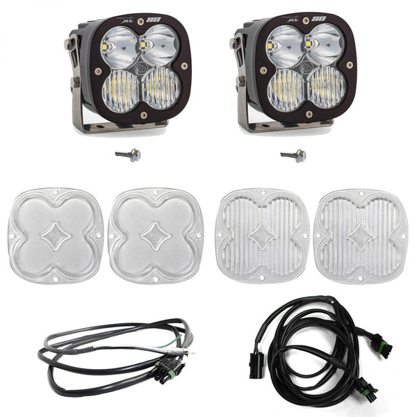 XL80 A-Pillar Kit - '21-26 Bronco; '22-26 Bronco Raptor (Driving/Combo; Clear; Upfitter Wiring)