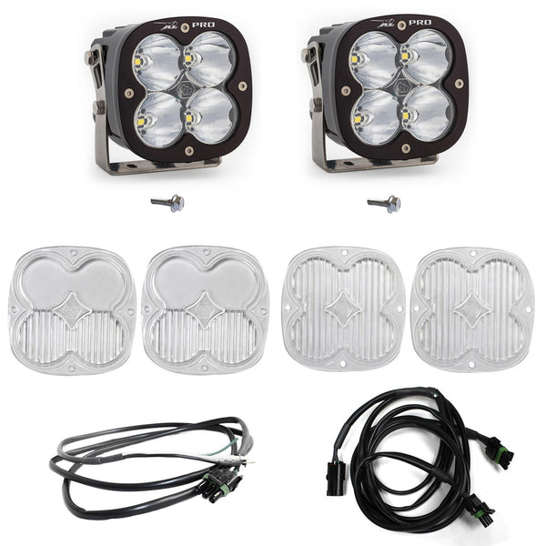 XL Pro A-Pillar Kit - '21-26 Bronco; '22-26 Bronco Raptor (Spot; Clear; Upfitter Wiring)