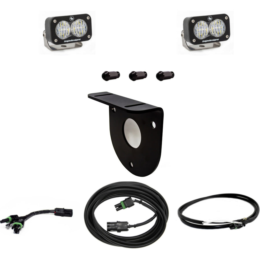 S2 Sport Dual Reverse Kit - '21-26 Bronco (Multi-Pattern; Clear; Upfitter Wiring; No License Plate Mount)