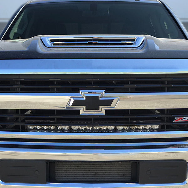 OnX6+ 30 Inch Grille Kit - '17 Silverado 2500HD/3500HD (Driving/Combo; Clear)