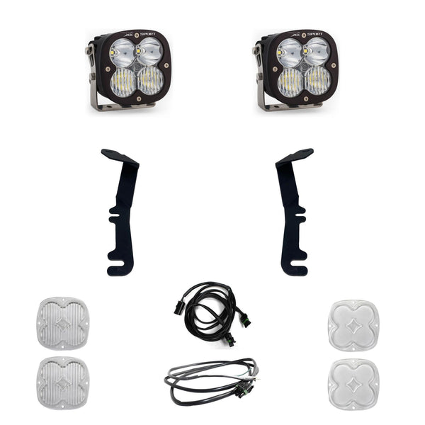 XL Sport A-Pillar Kit - '19-24 1500 Rebel; '21-24 1500 TRX (Driving/Combo; Clear)