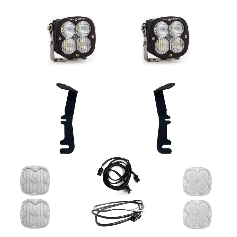 XL Sport A-Pillar Kit - '19-24 1500 Rebel; '21-24 1500 TRX (Driving/Combo; Clear)