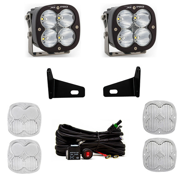 XL Pro A-Pillar Kit - '17-24 Maverick X3 (Driving/Combo; Clear)