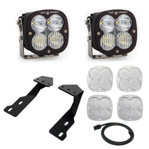 XL Sport A-Pillar Kit - Mercedes 2019-26 Sprinter (Driving/Combo; Clear; Toggle)