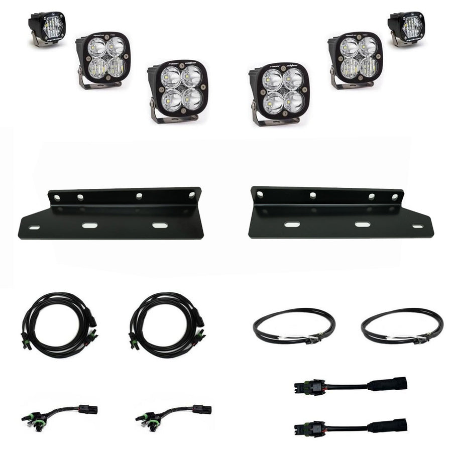 Squadron Unlimited/S1 Fog Pocket Kit - '21-26 F-150 Raptor (Multi-Pattern; Clear)